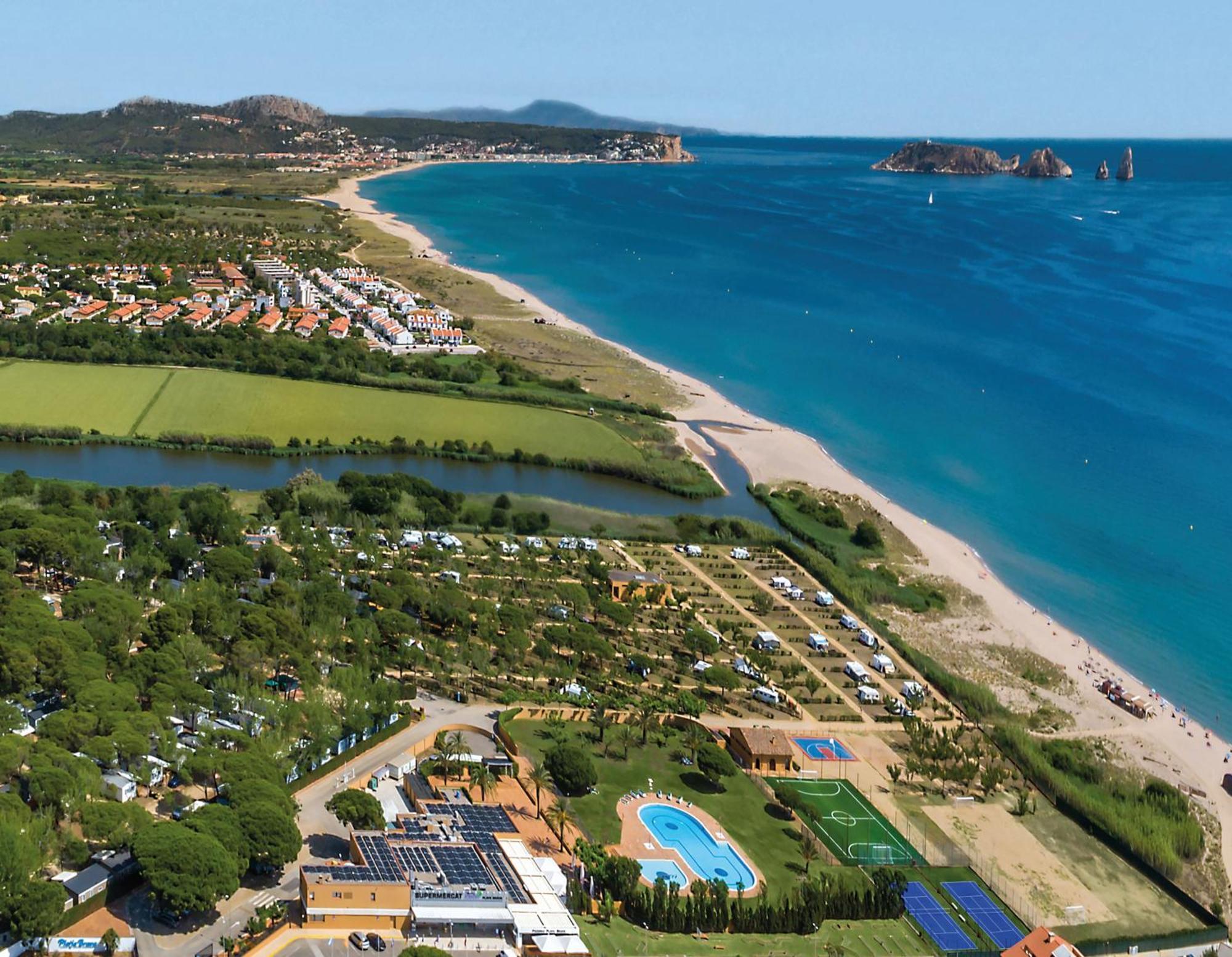 Camping & Bungalows Platja Brava Pals Bagian luar foto